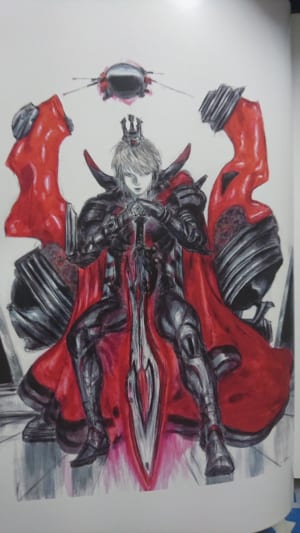 Ffbe 王レイン ラスウェルの天野絵イラストがこちら それぞれのイメージに合わせた玉座が印象的 ブレイブエクスヴィアス